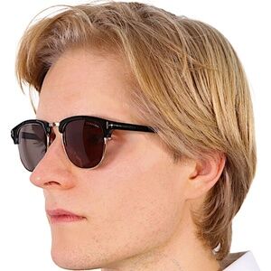 TOM FORD  Henry 53MM Browline Sunglasses